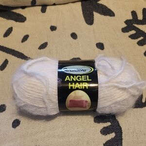 Angel Hair White Yarn